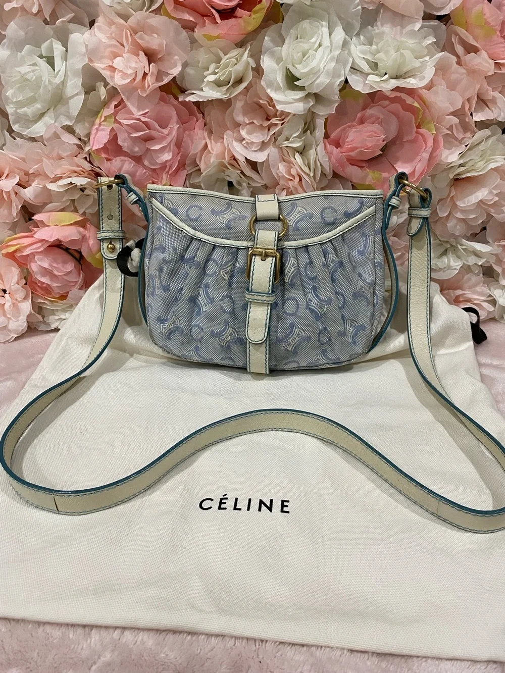 CELINE Parimacadam Shoulder Bag